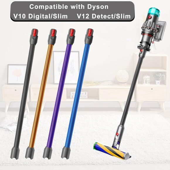 Extension wand Compatible with Dyson V12 Detect Slim V10 Digital Slim GRAY - Picture 2 of 10